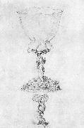 Albrecht Durer Design of a Goblet with a Variant of the Base oil